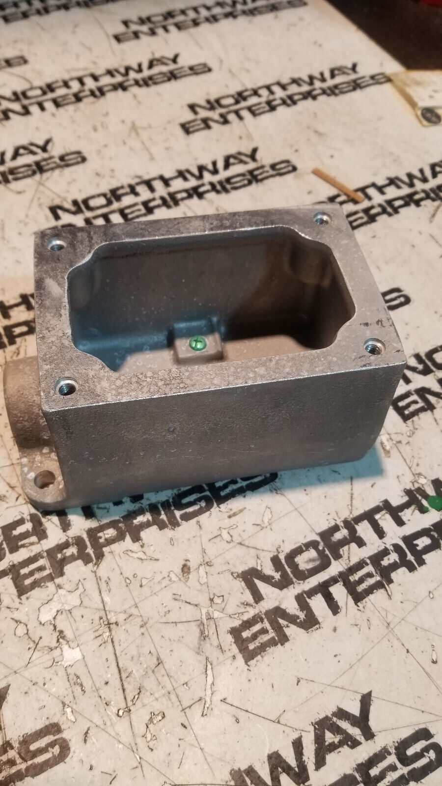 APPLETON ELECTRIC EDS271 SA Mounting Body,1Gang,3/4In,Dead-End,Iron