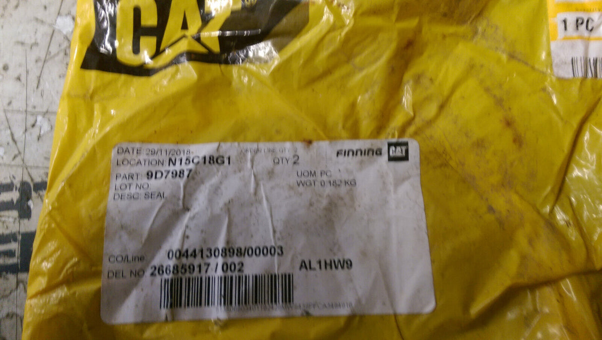 CAT SEALING RING 9D7987 9D-7987