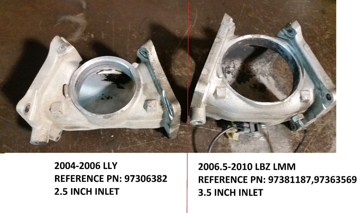 06 07 08 09 2006 - 2009 LBZ LMM INTAKE BRIDGE DURAMAX 6.6L 97363569 897363569