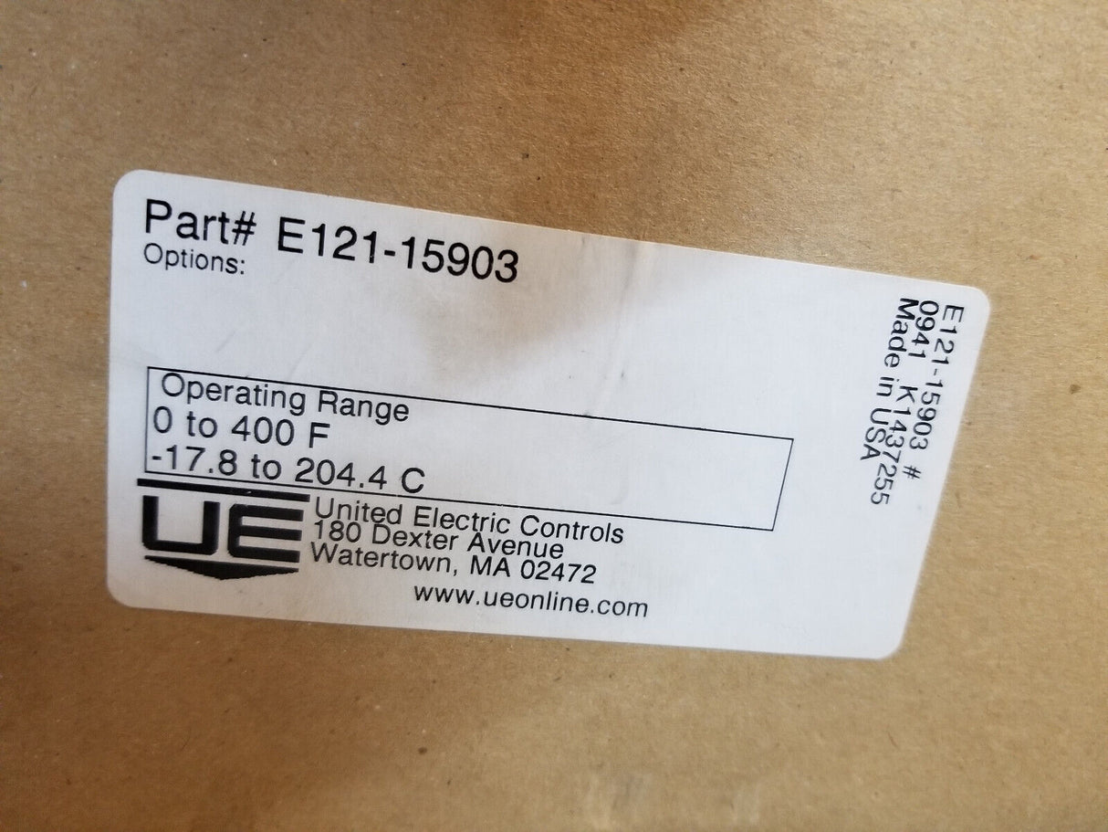E121-15903 Pressure switch  120 SERIES EXPLOSION PROOF TEMPERATURE 900086