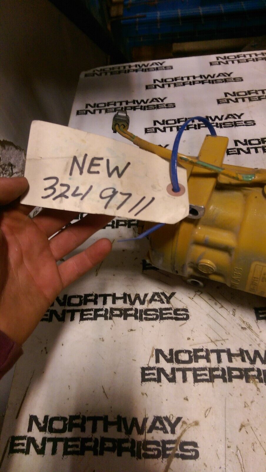 Genuine CAT 324-9711 Compressor G, Caterpillar