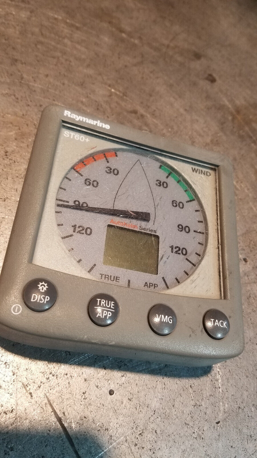 RAYTHEON RAYMARINE ST60 WIND Instrument Display A22012