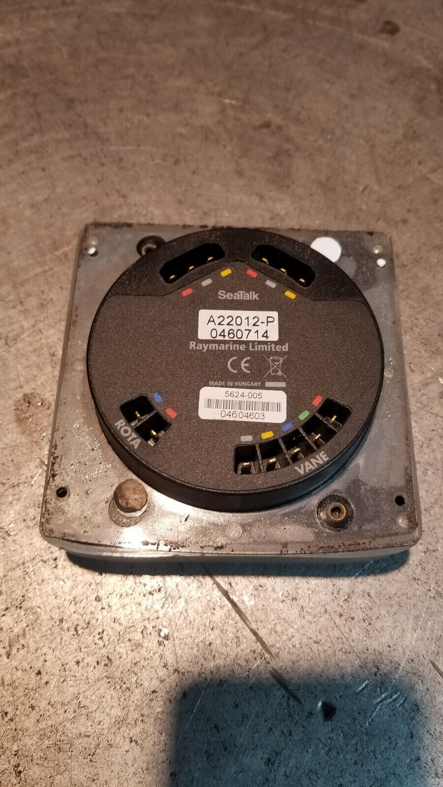 RAYTHEON RAYMARINE ST60 WIND Instrument Display A22012