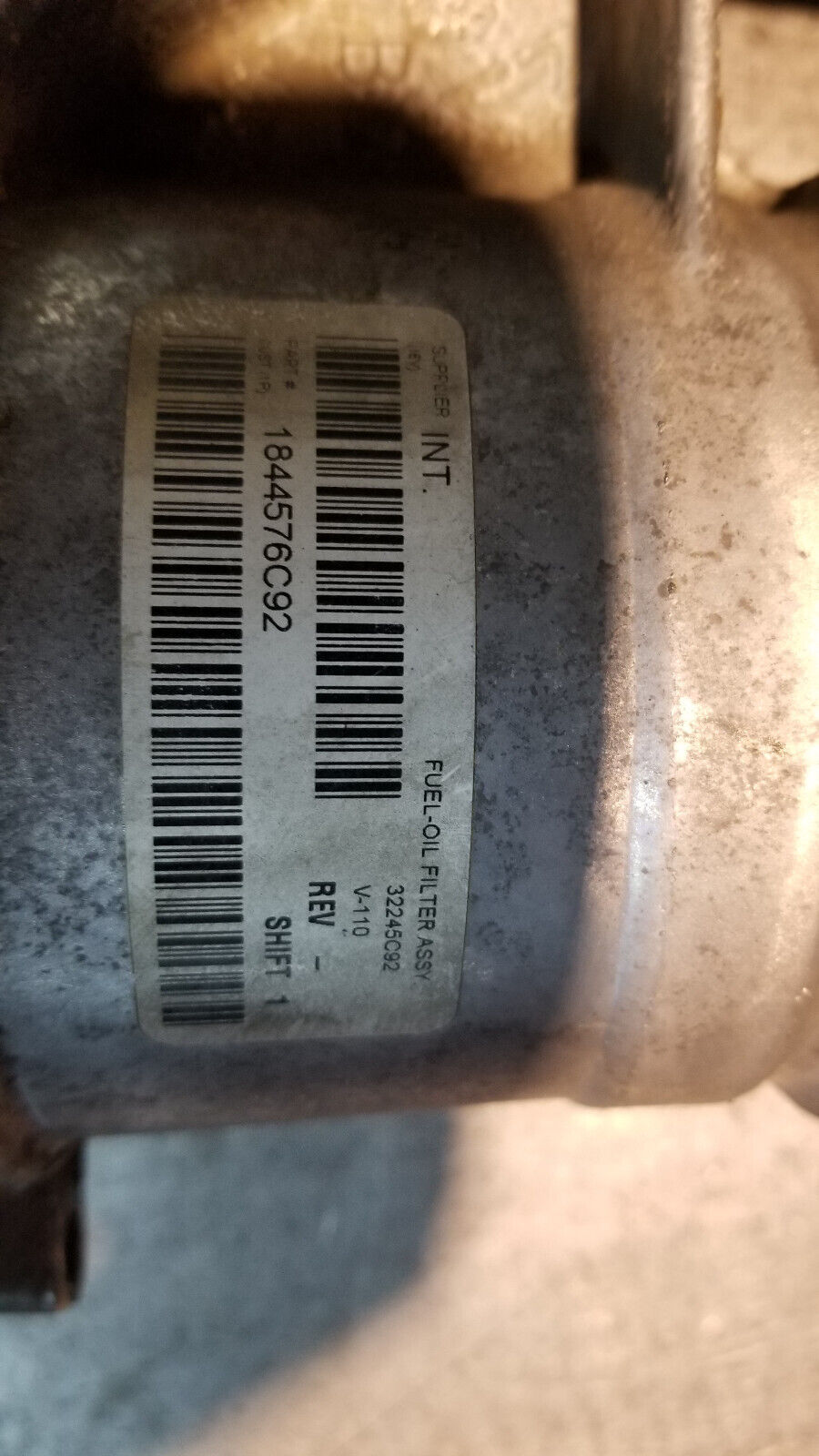 1844576C92 Engine Oil and Fuel Filter Housing Ford F350 Super Duty 6.0l R201