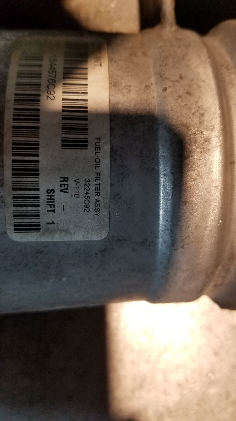 1844576C92 Engine Oil and Fuel Filter Housing Ford F350 Super Duty 6.0l R201