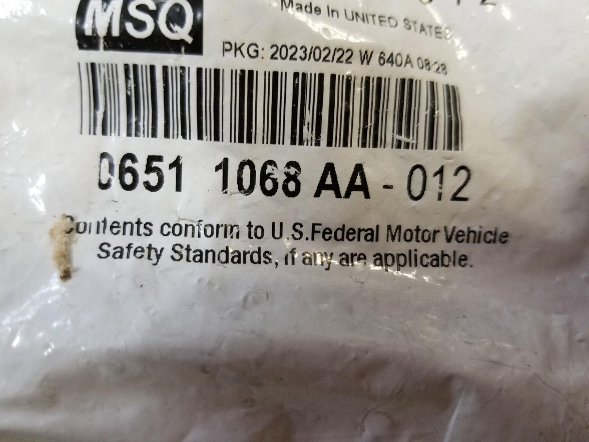 BAG OF 12 BOLTS - MOPAR BOLT 06511068AA