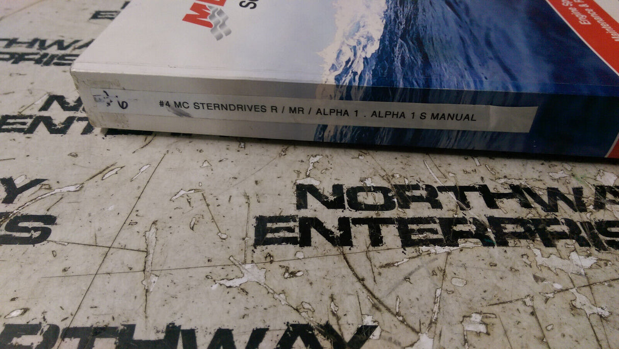 Mercury MerCruiser #6 Sterndrive Units R/MR/Alpha 1 SS Service Manual 90-12934-2