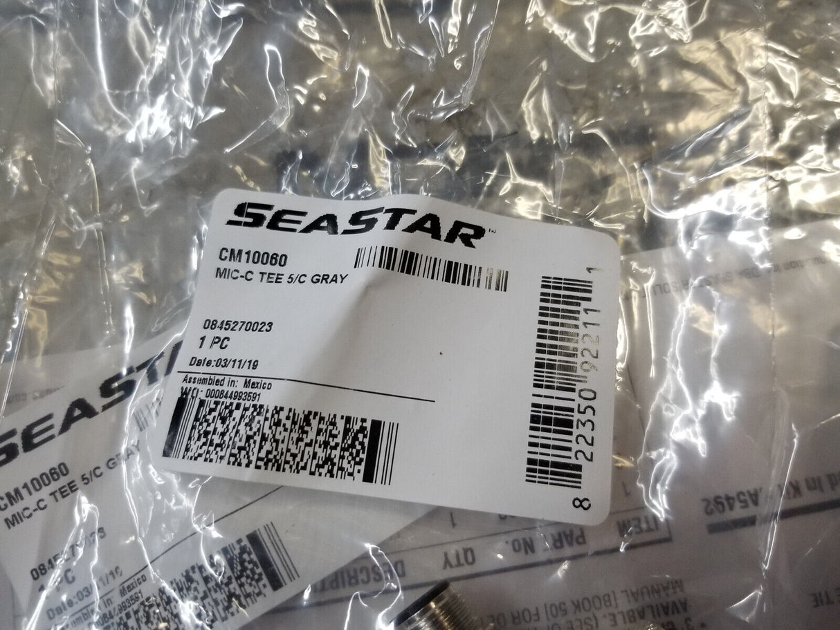 PACK OF 3 - Seastar Solutions Optimus Micro-C Tee Adapter Gray CM10060