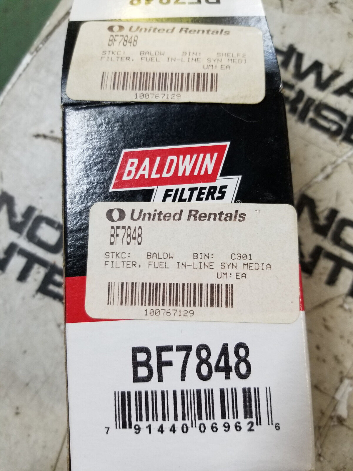 BALDWIN BF7848 FUEL FILTER