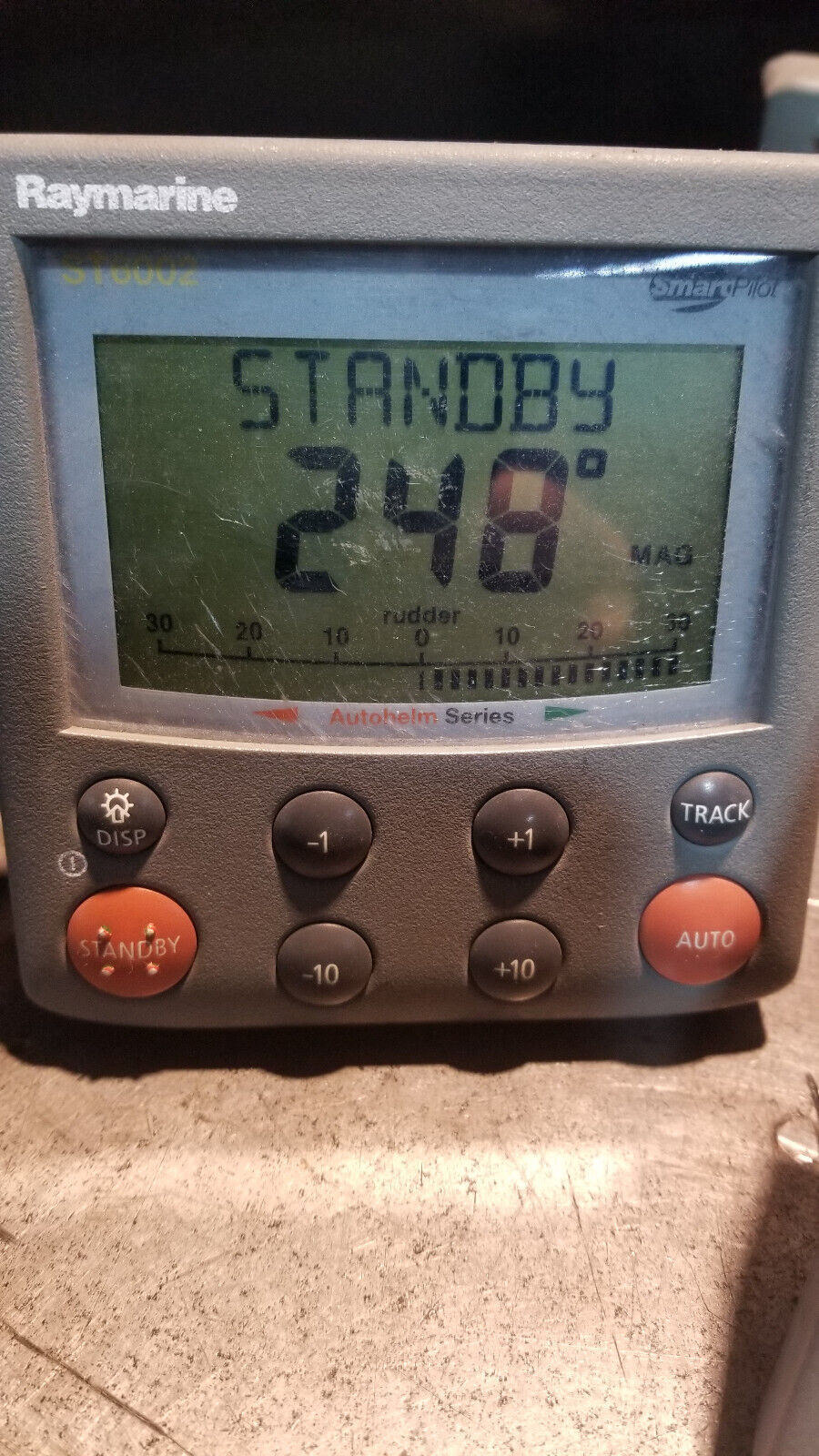 Raymarine Autohelm ST6002 E12098-P SmartPilot Autopilot Display Head Controller