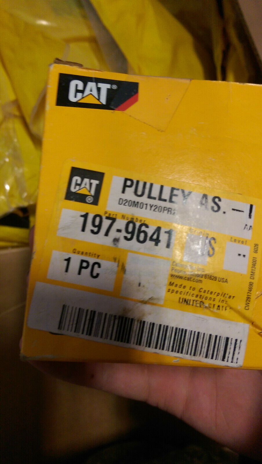 CATERPILLAR 197-9641 Pulley Assembly-Idler 1979641