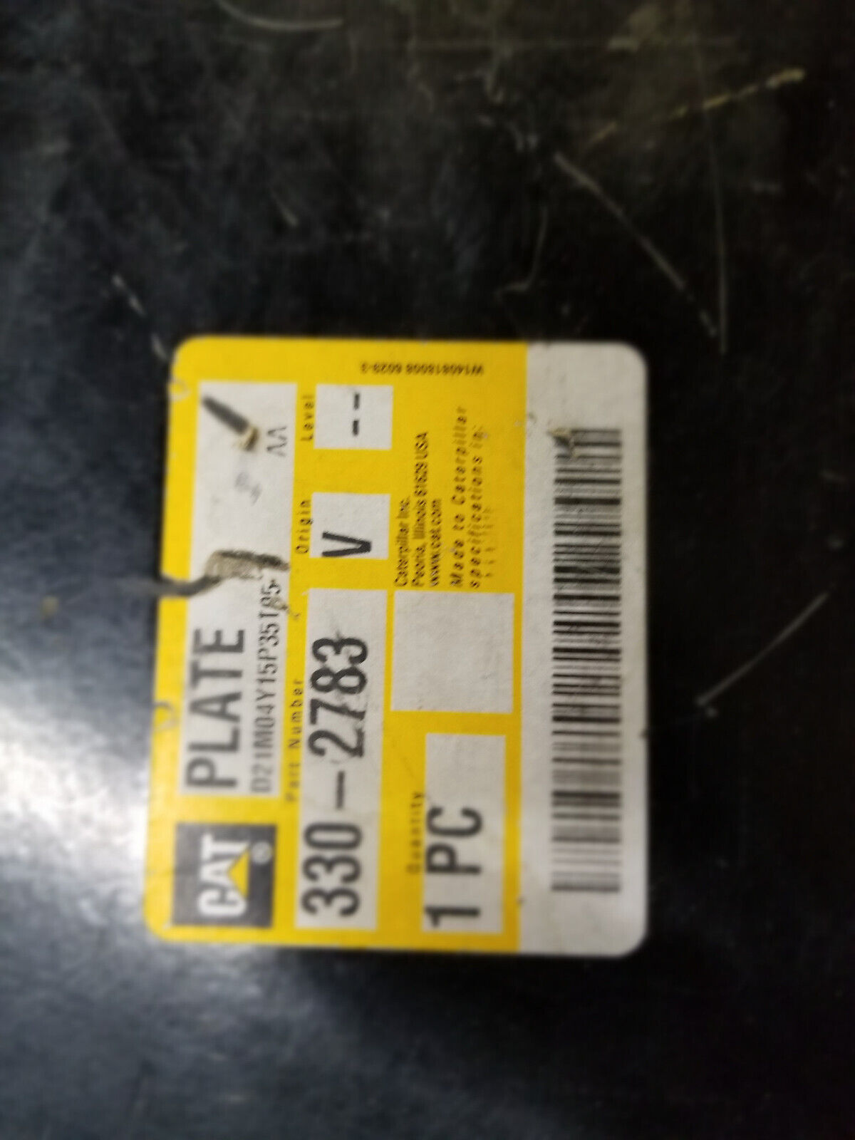 330-2783 10mm Thick Track Motor Guard Plate 3302783