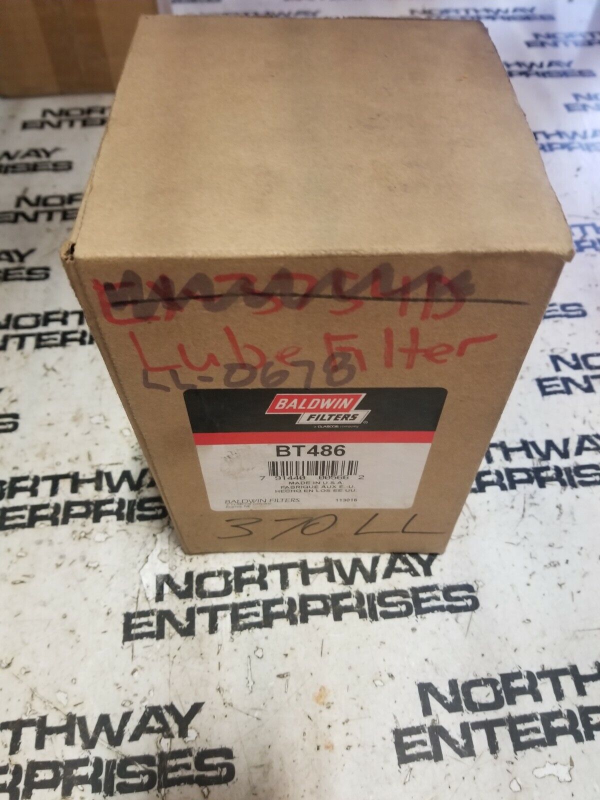 BT486 Engine Oil Filter Baldwin