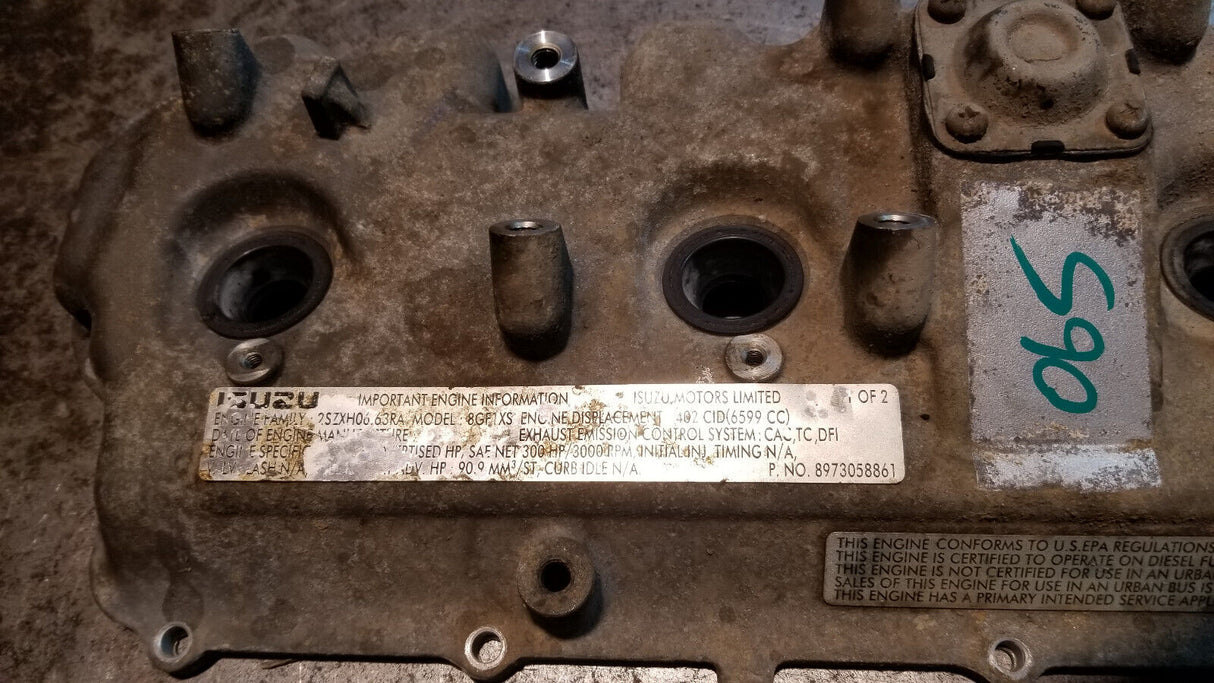 01 02 03 04 LB7 Duramax Diesel UPPER Valve Cover 97223559 re590