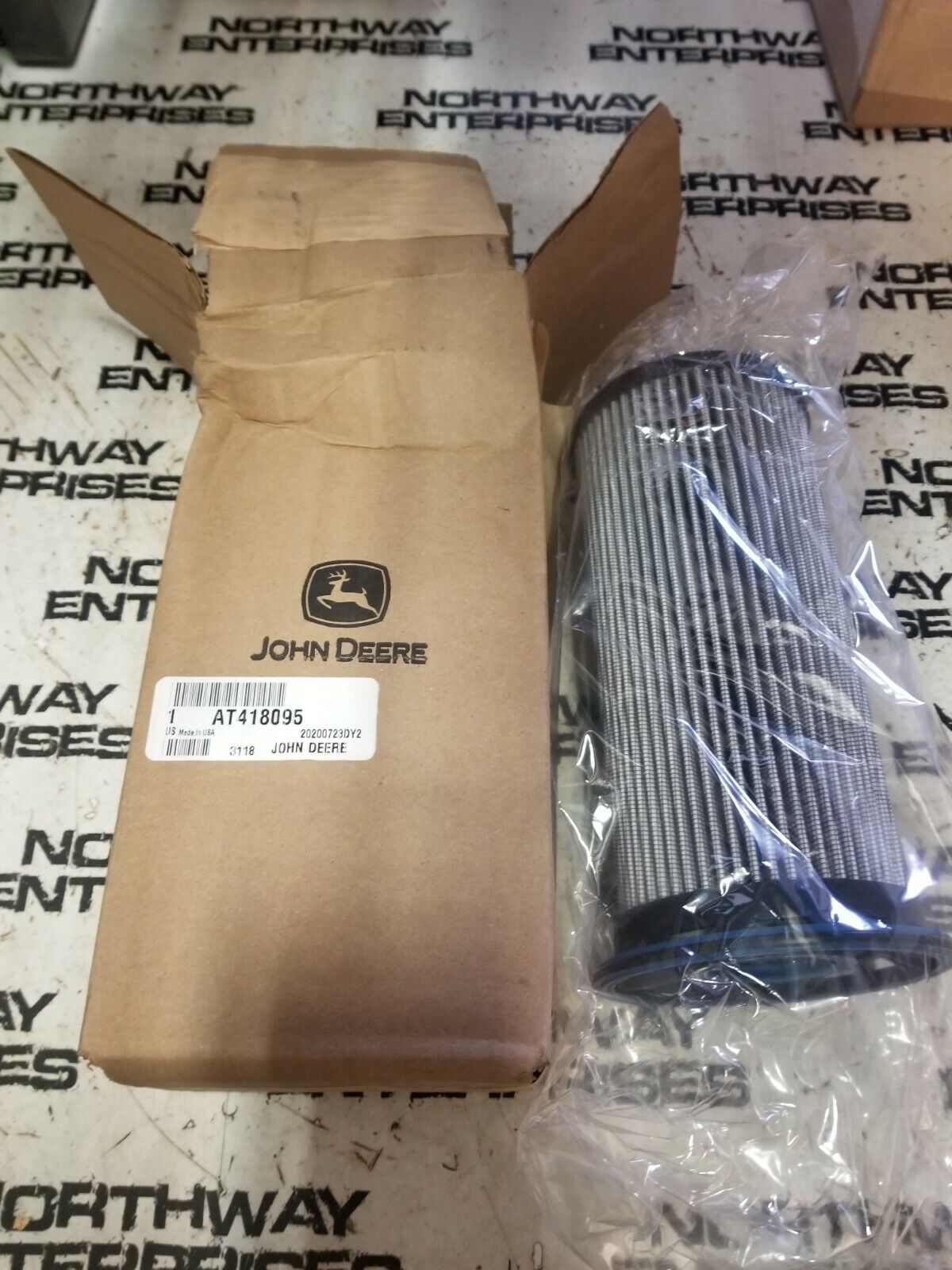 AT418095 John Deere Axle Cooling Filter OEM Cartridge