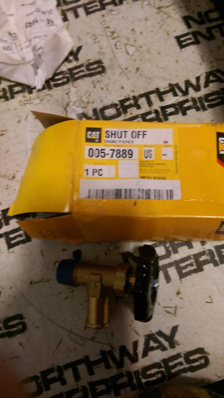CATERPILLAR 005-7889 SHUT OFF
