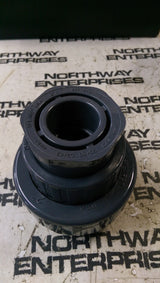 Lasco Fittings 897-020 2" Sch80 Union O-Ring Type Slip x Slip Gray