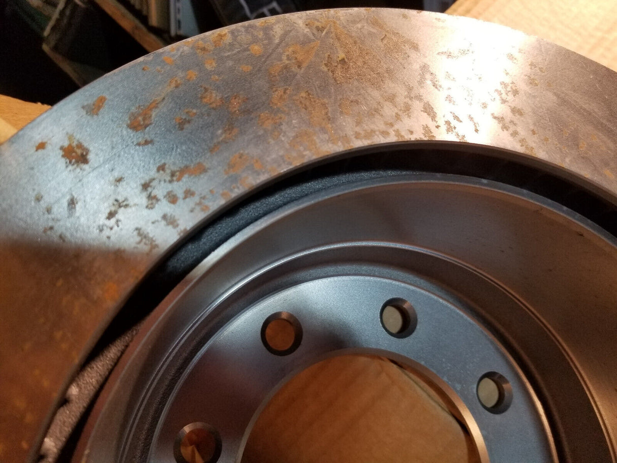Motorcraft BRRF-303 Disc Brake Rotor Coated Vented 14-1/4" OD Ford HC3Z-2C026-A