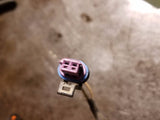 07-10 2007 -2010 6.6L Duramax Engine Wire Harness Pigtail 2 Wire purple