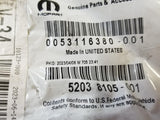 52038105 MOPAR SHOCK SPRING RING