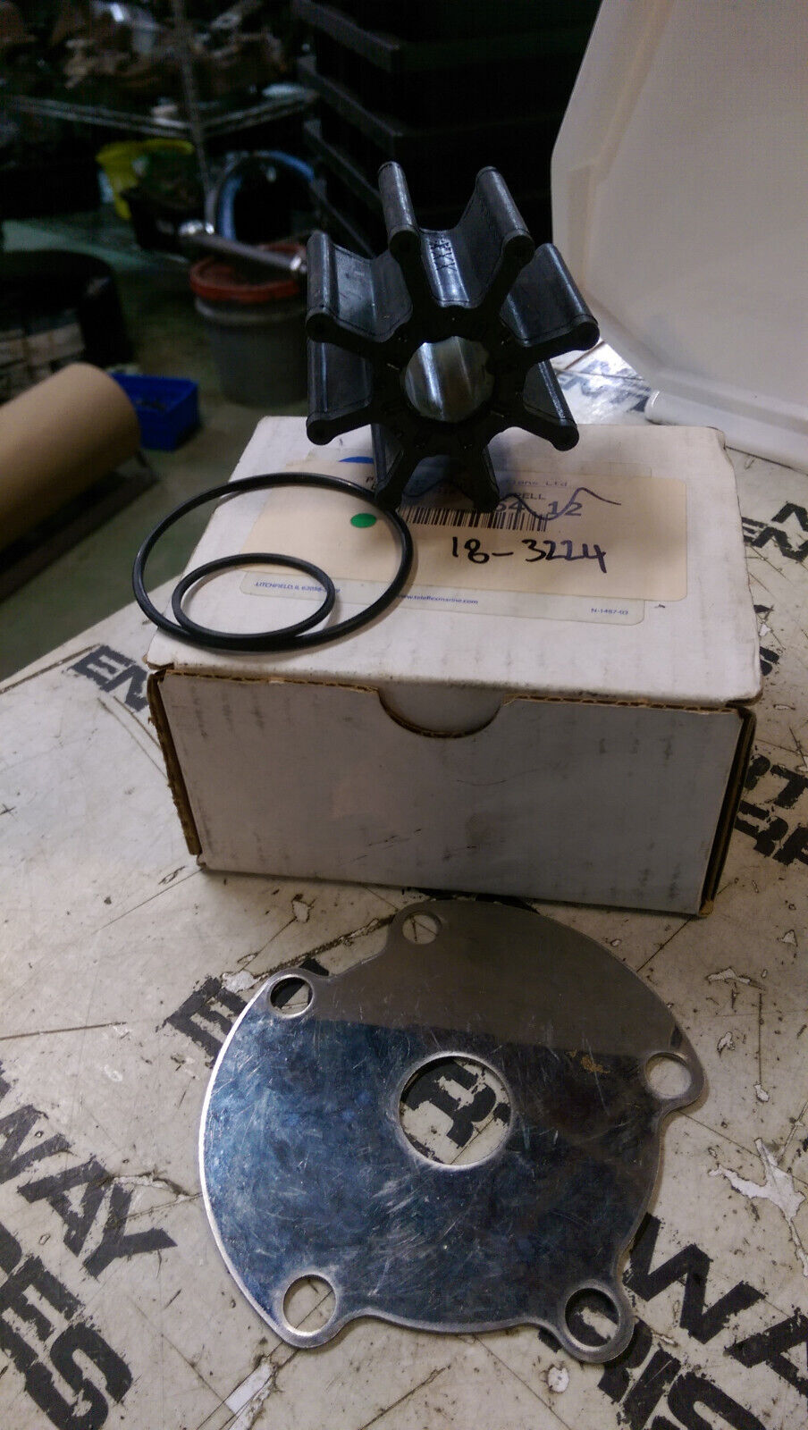 Impeller Repair Kit Mercruiser Fits Bravo 1 Piece Body 18-3224