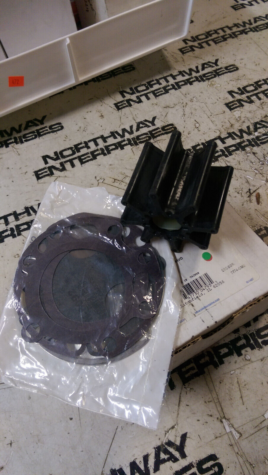 Sierra # 18-3309 Mercruiser Bravo & TRS Drives Water Pump Kit 82795