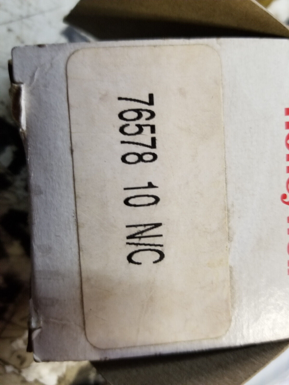 HONEYWELL 76578 10 N/C PRESSURE SWITCH