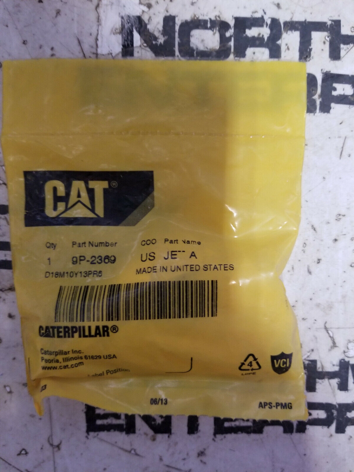 9P-2369 CATERPILLAR NOZZEL JET