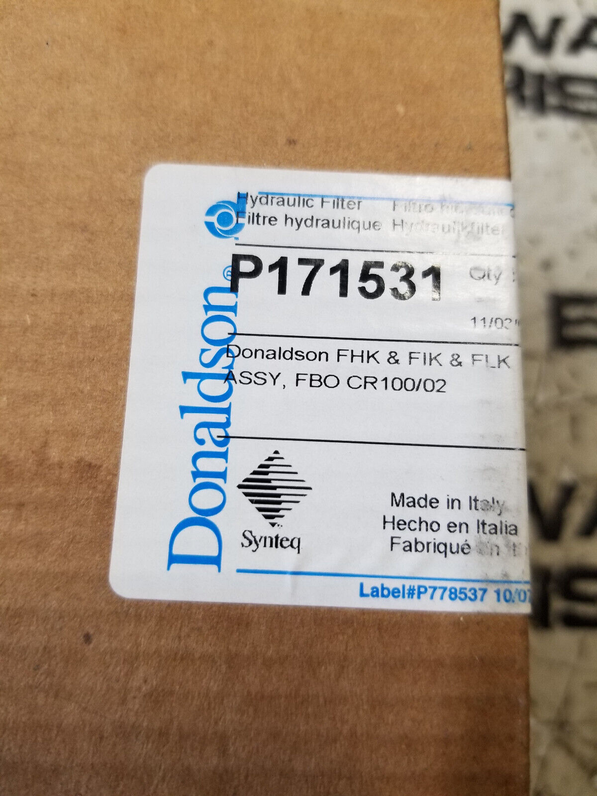 Donaldson - P171531