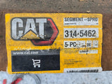 314-5462 CATERPILLAR SEGMENT (LOT OF 5 SEGMENTS) 3145462 D7R D8T D8R D8R II D7R