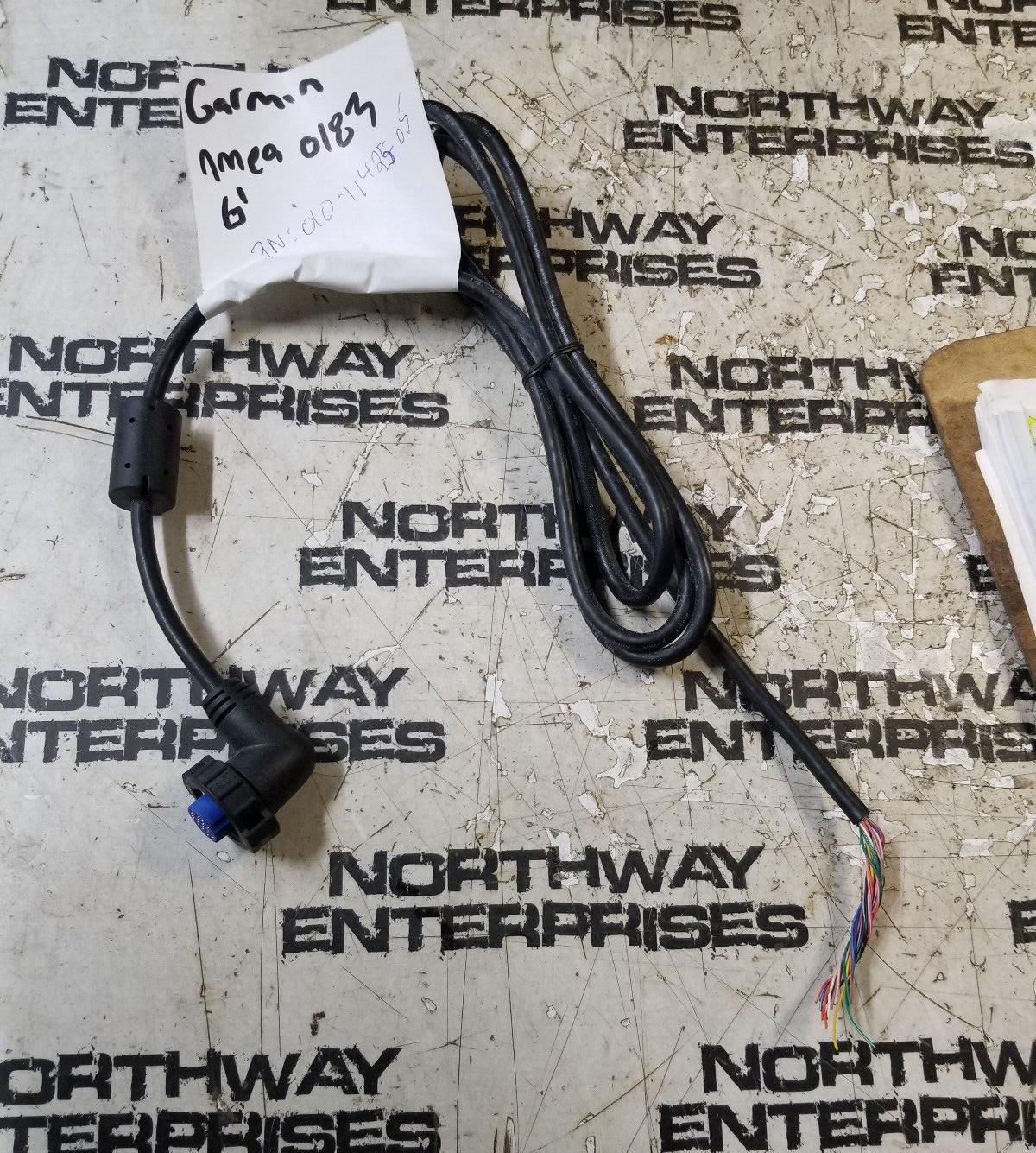 Garmin 010-11425-05 Marine NMEA 19-Pin Right Angle Threaded Collar 0183 Cable