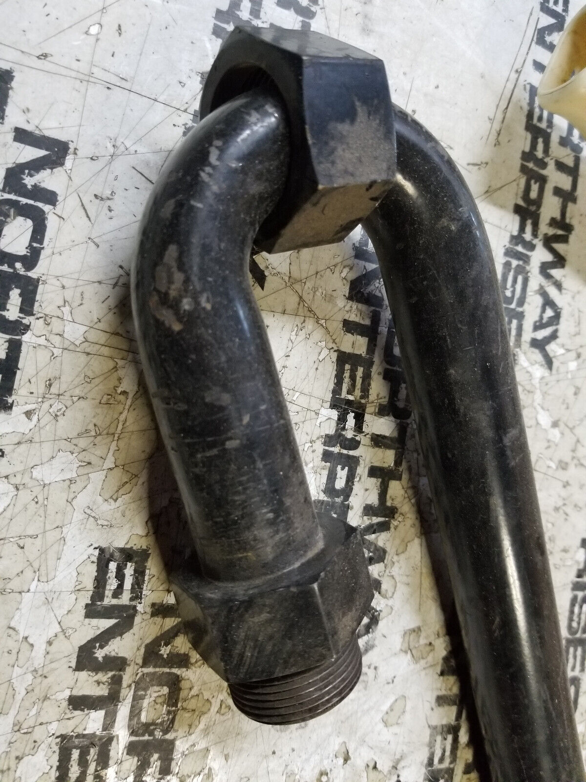 John Deere AT210400 Boom Cylinder Hydraulic Oil Line