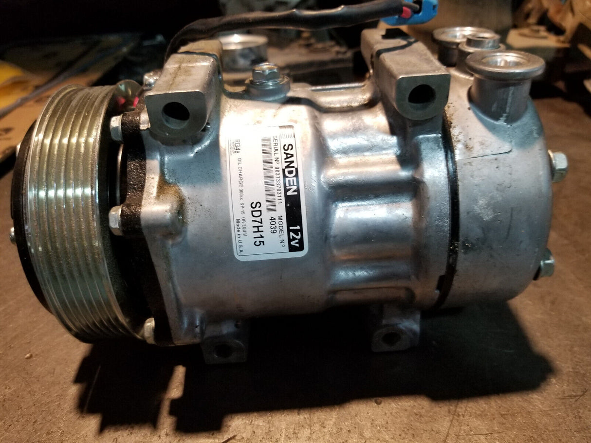 NEW SANDEN SD7H15 AC COMPRESSOR