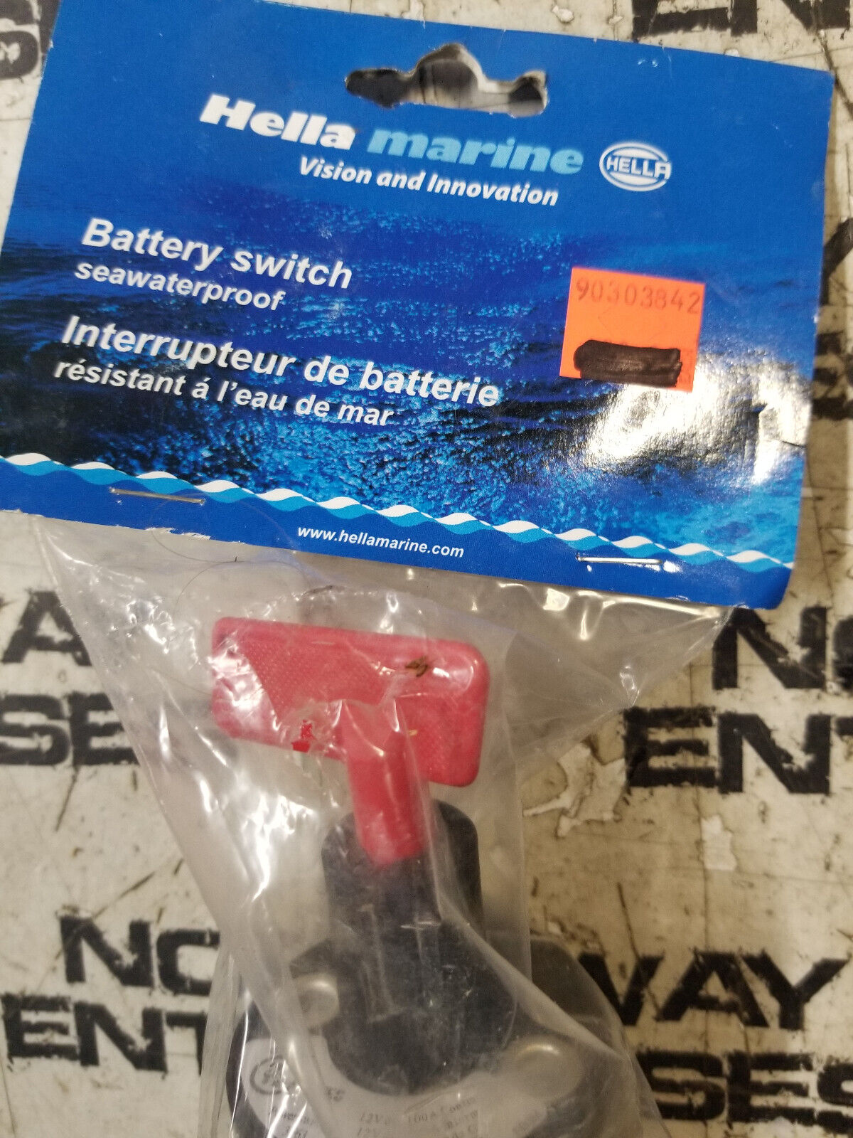 HELLA 002843011 2843 Series 100A Rating Battery Master Switch