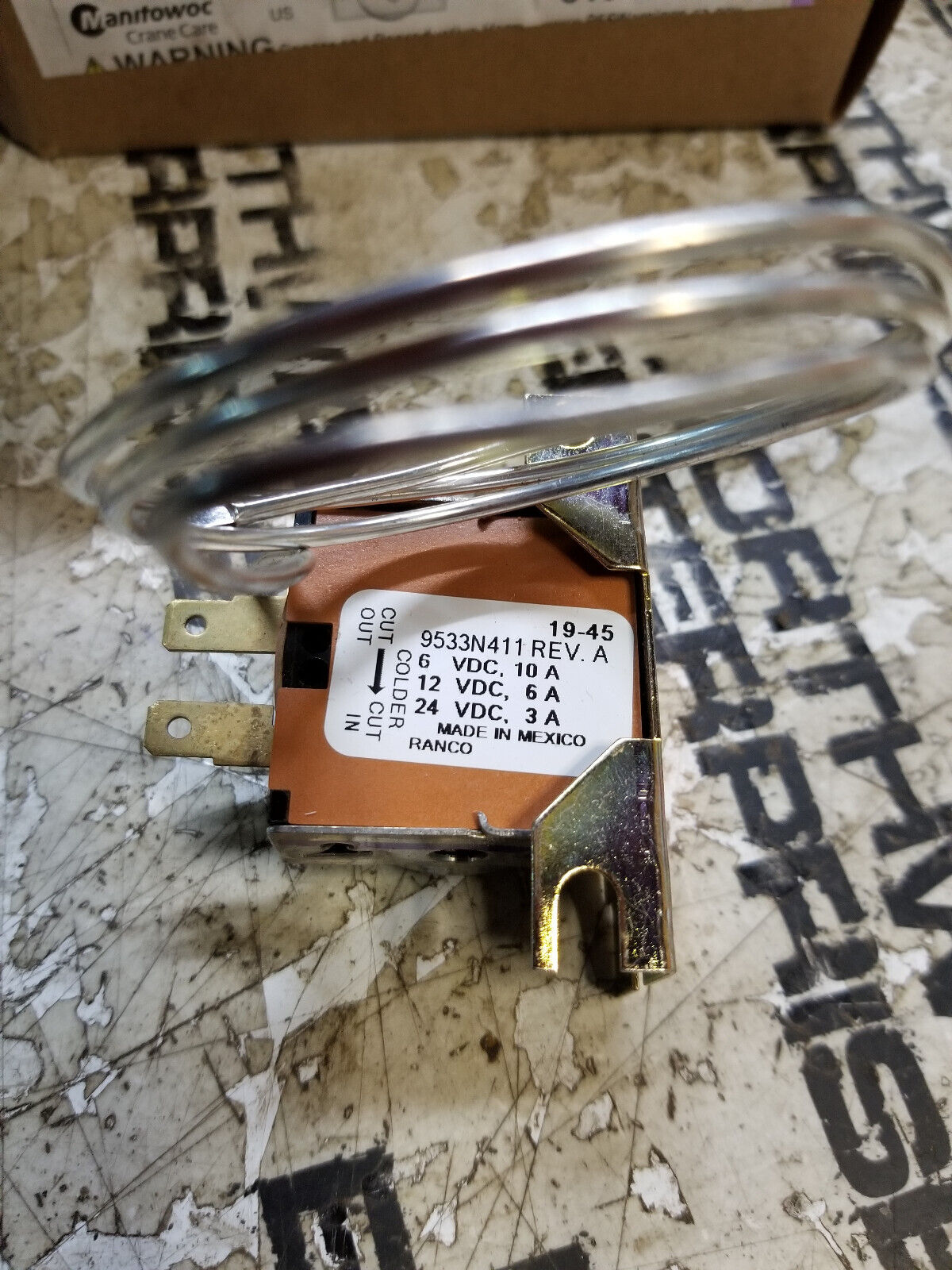 MANITOWOC 9515102999 Thermostat Probe 9533n411