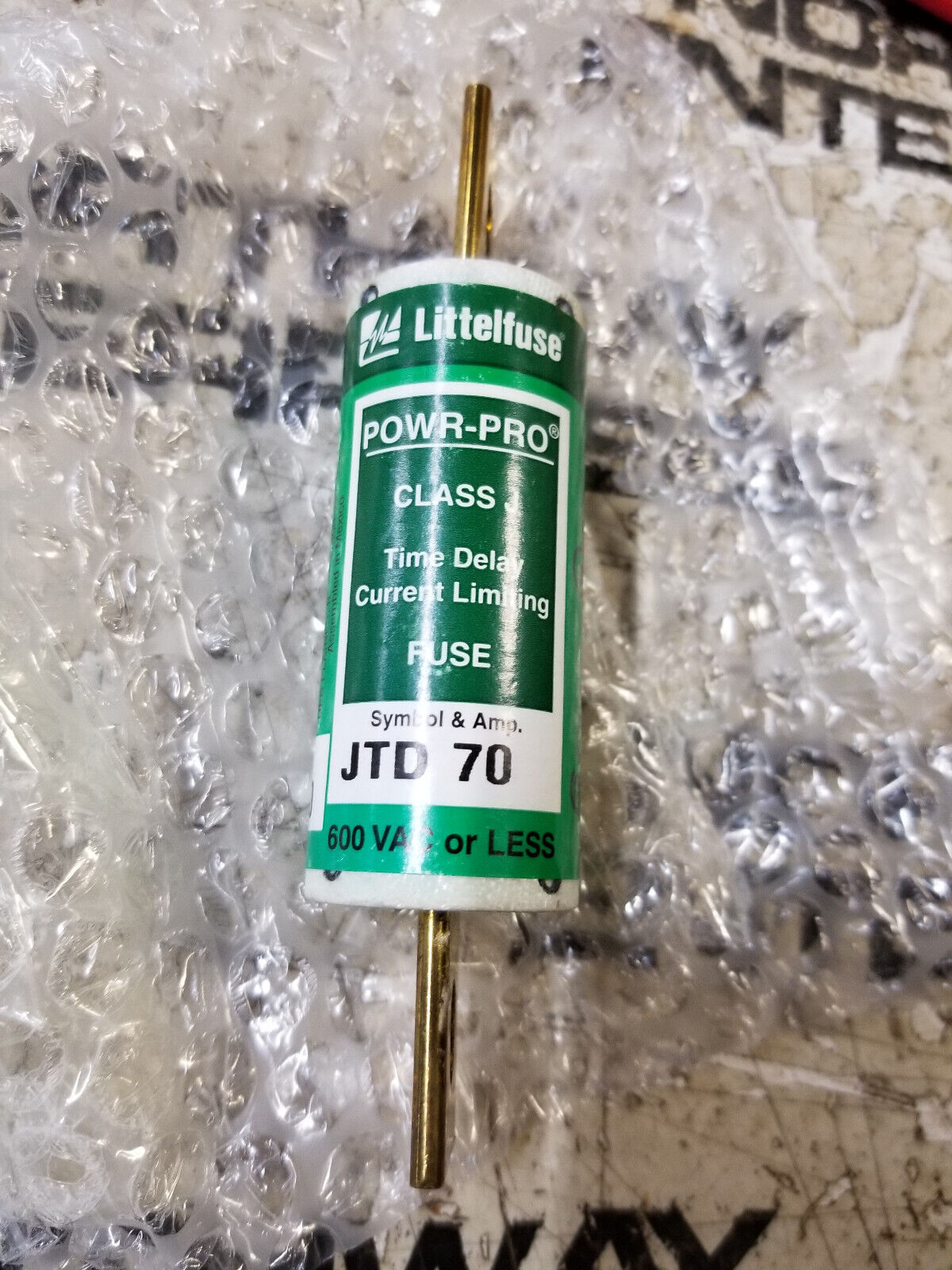 Littelfuse JTD70 Amp Fuse LPJ-70SP Amp 600V Class J jtd 70