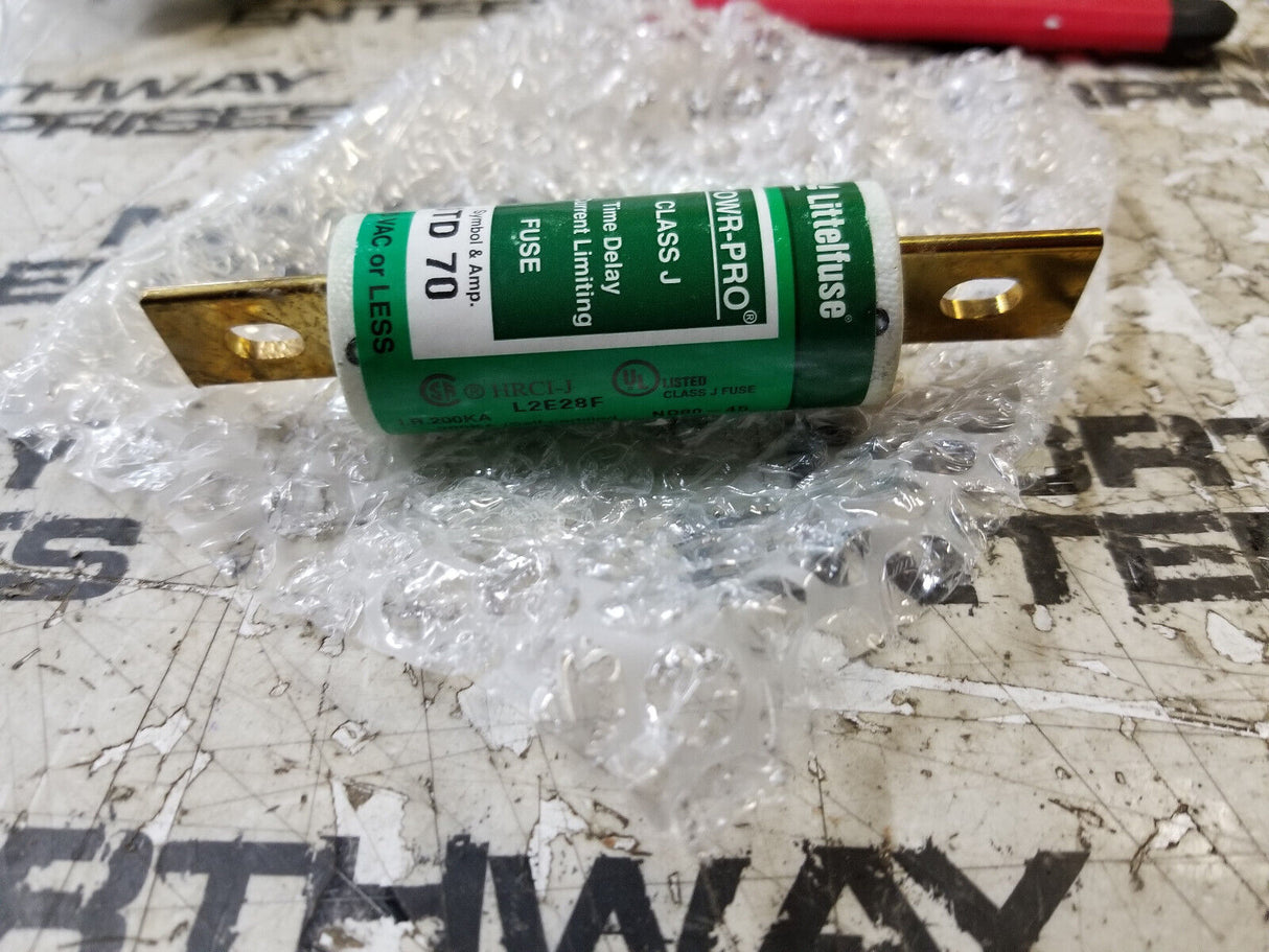 Littelfuse JTD70 Amp Fuse LPJ-70SP Amp 600V Class J jtd 70