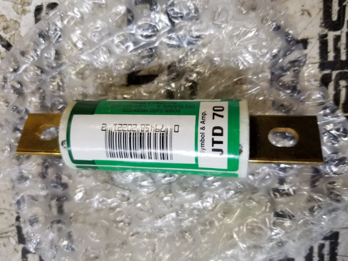 Littelfuse JTD70 Amp Fuse LPJ-70SP Amp 600V Class J jtd 70