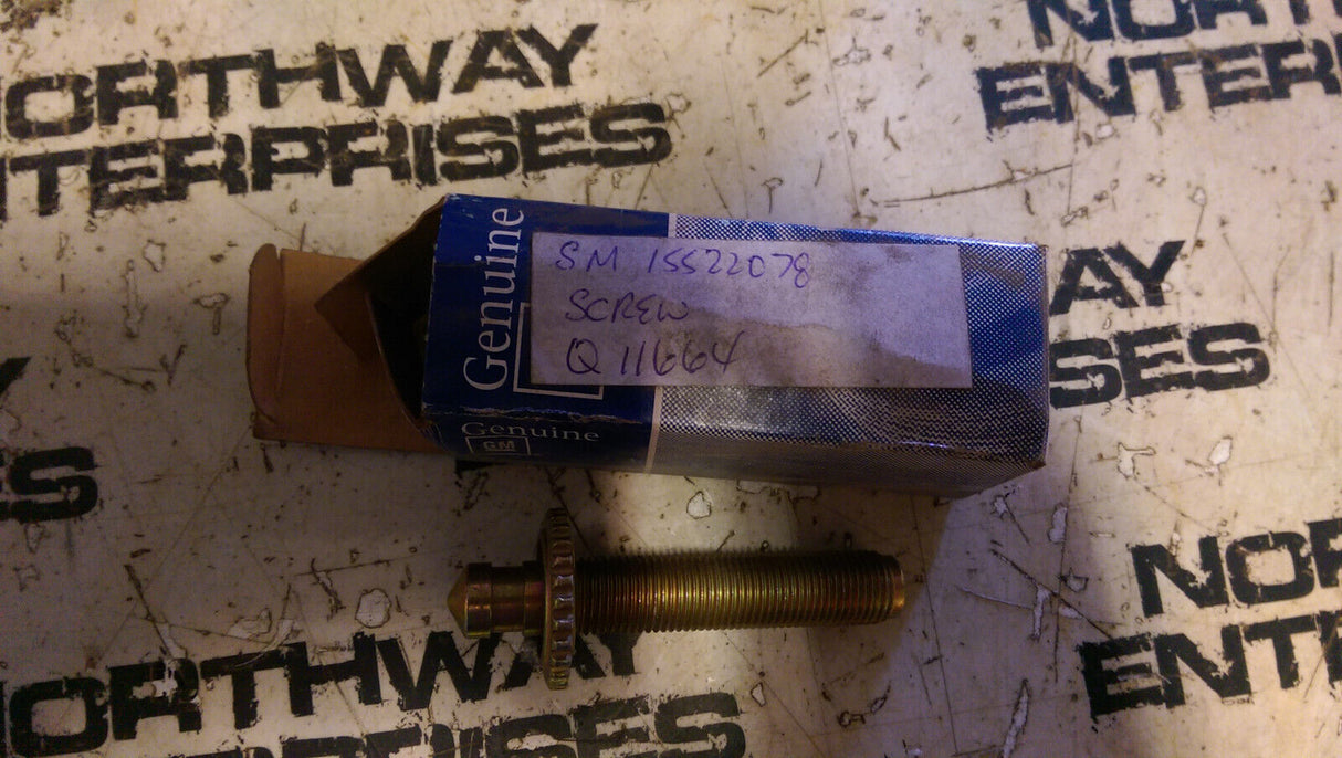 GM 15522078 CT2500 Suburban Savana RH Rear Shoe Brake Adjuster Screw