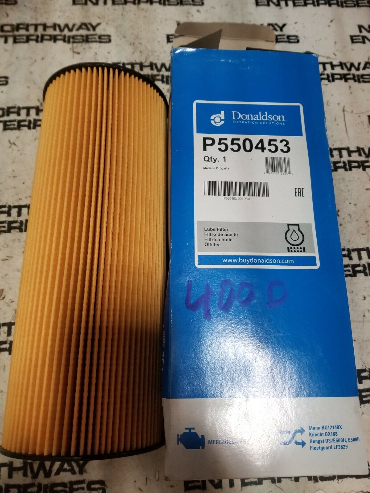P550453 DONALDSON - Lube Filter, Cartridge