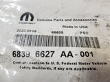 68396627AA MOPAR WIRING KIT