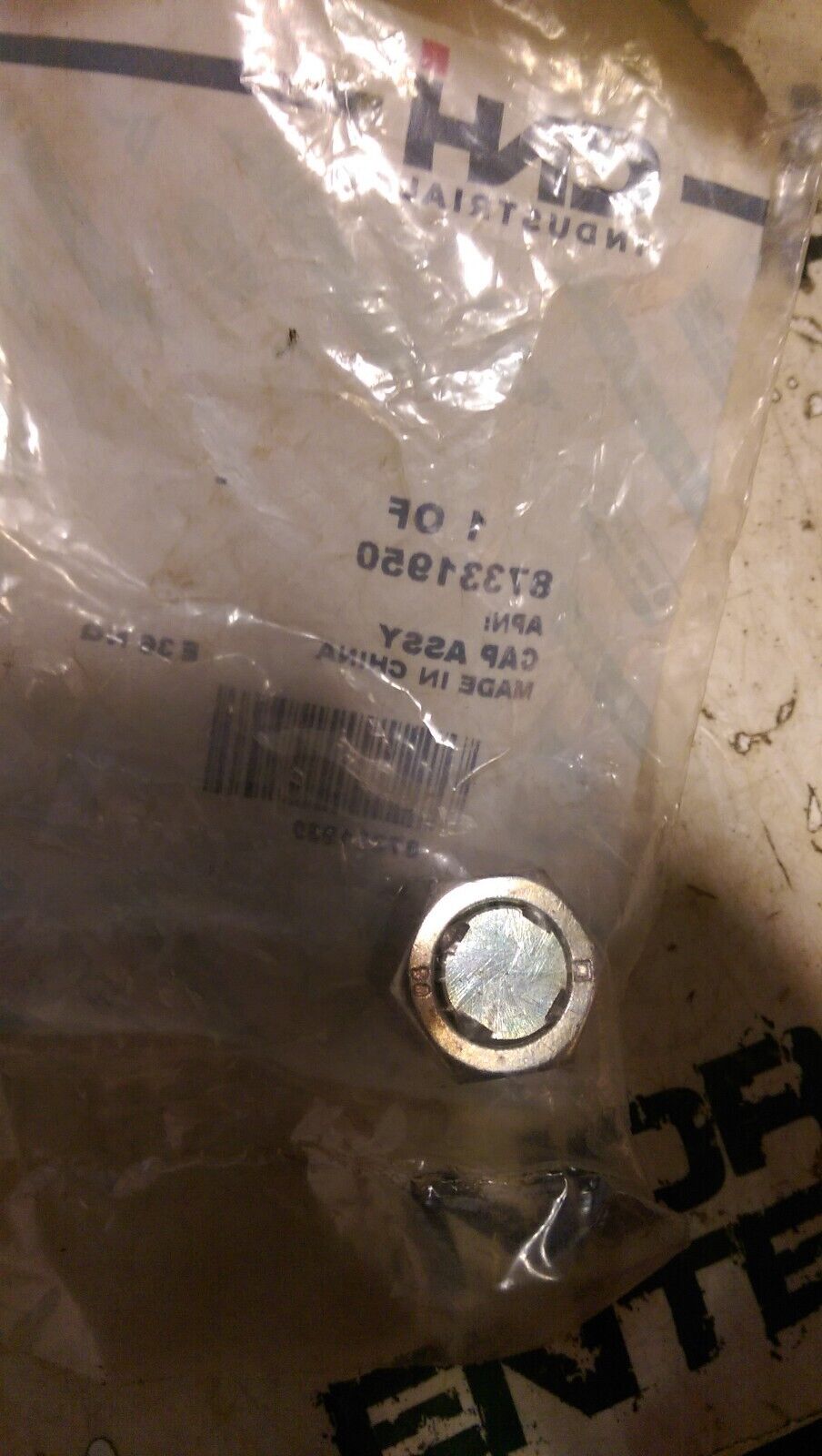 New Holland Cap Assembly Part # 87331950