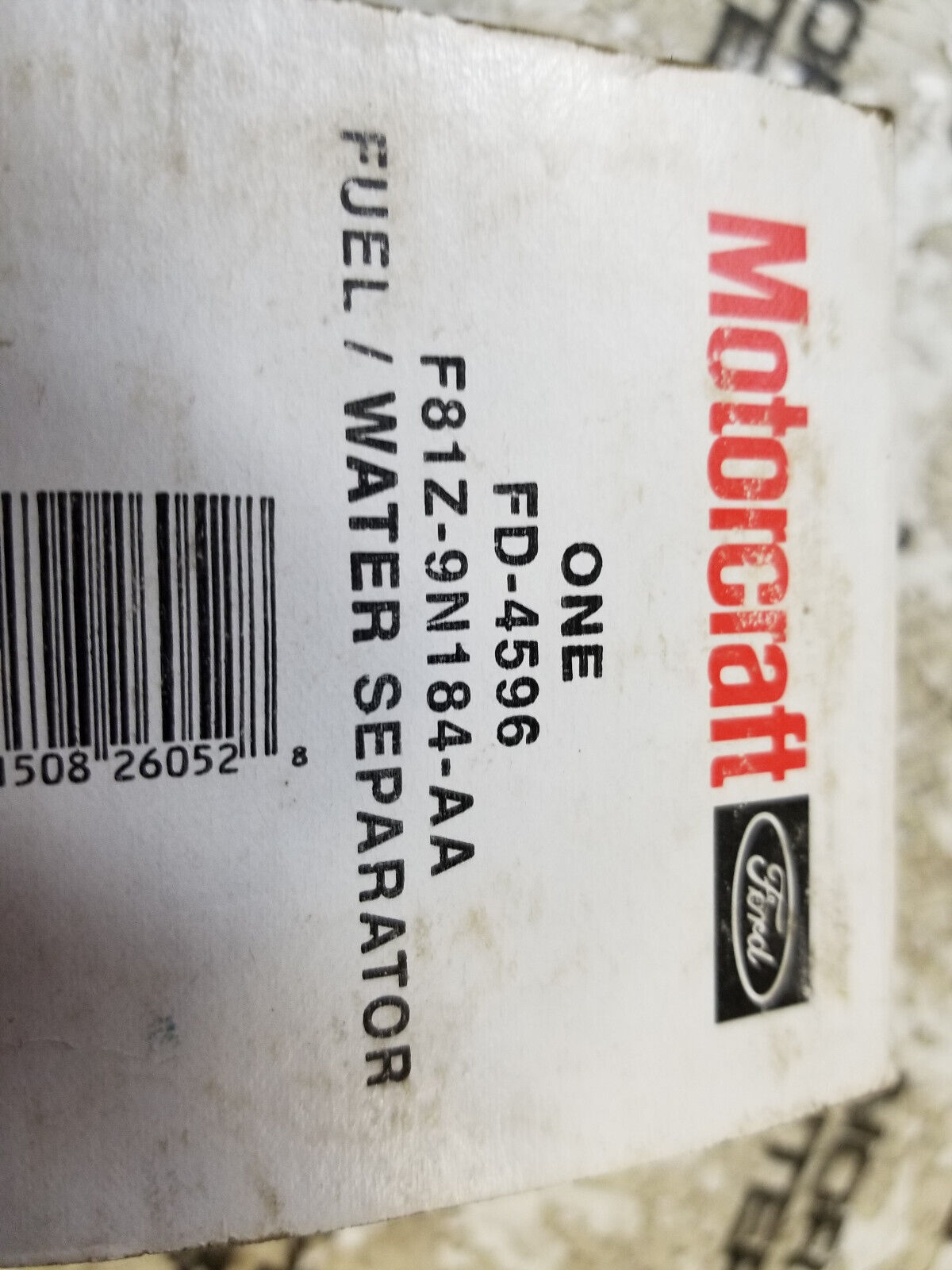 Genuine Motorcraft FD-4596 Fuel Filter Fit 1999-2007 7.3L PowerStroke Diesel