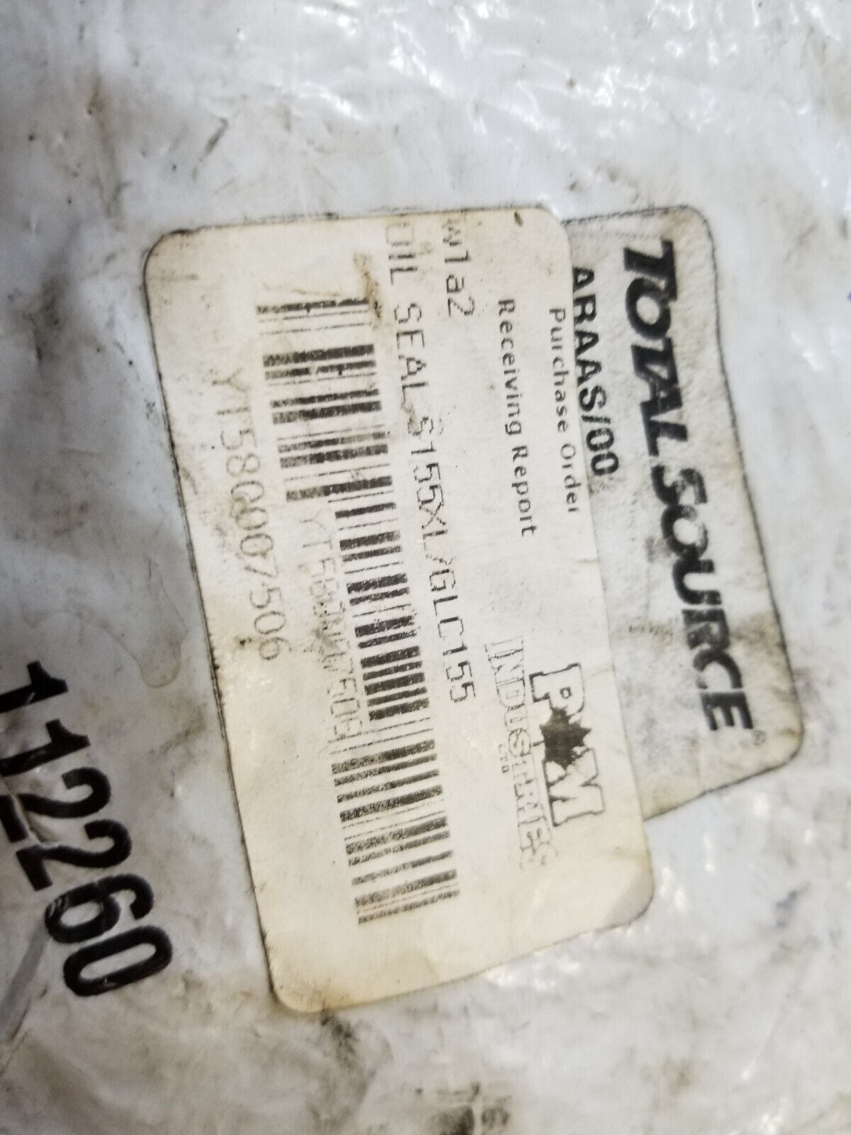 580007506 | Yale Forklift SEAL - OIL YT580007506