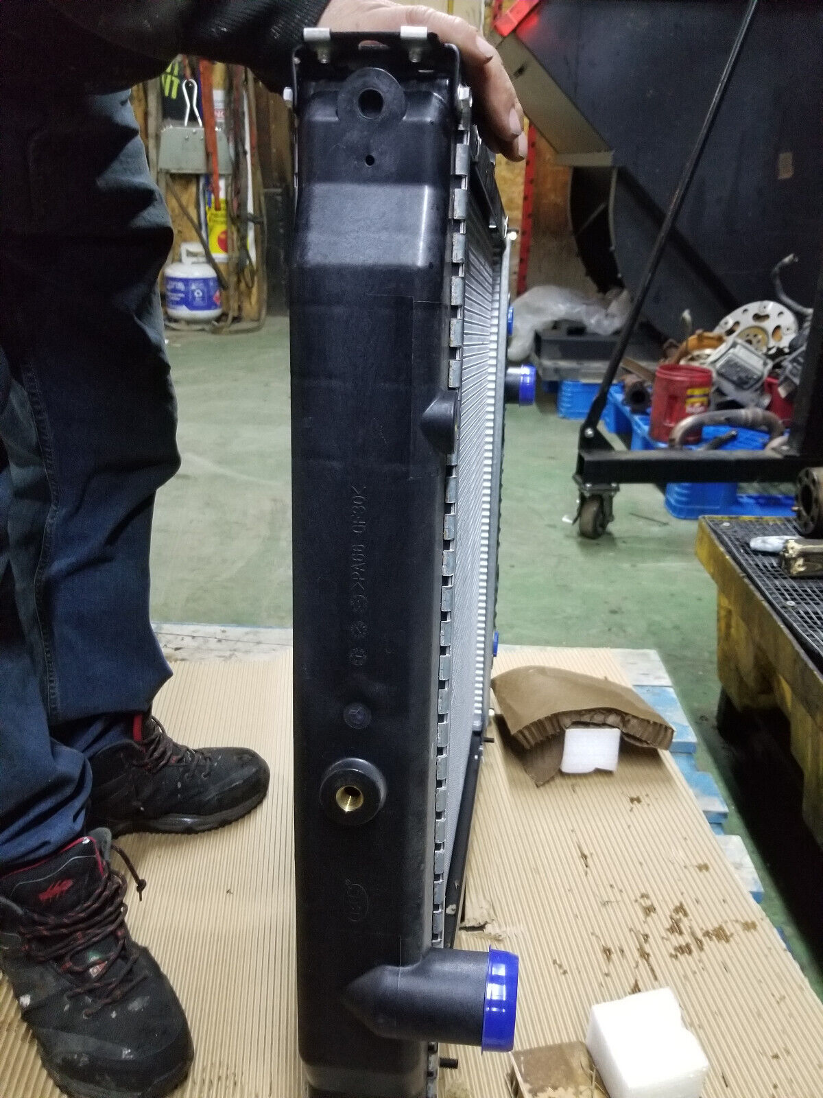 RADIATOR BBCV ALUMINUM W/FRAME G-CC11FVI