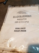 RADIATOR BBCV ALUMINUM W/FRAME G-CC11FVI