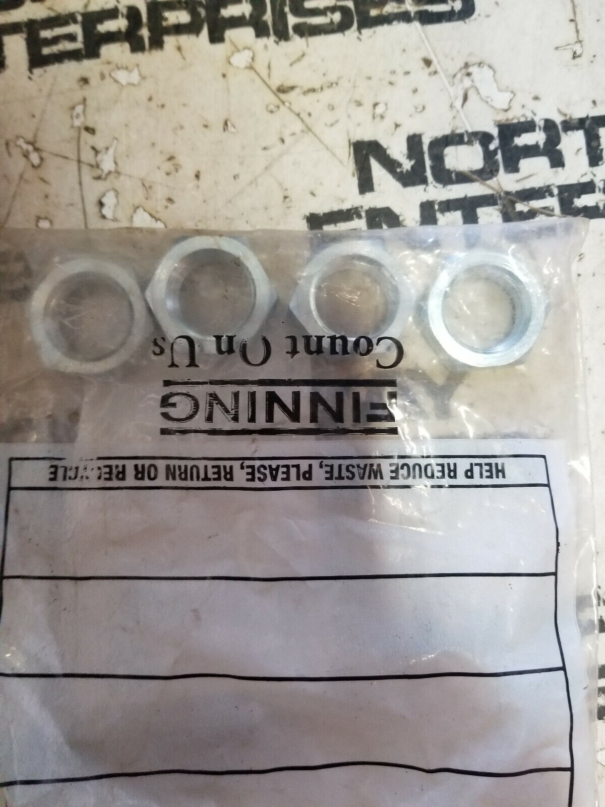 6V-9169 CATERPILLAR NUT 4 NUTS FOR ONE PRICE