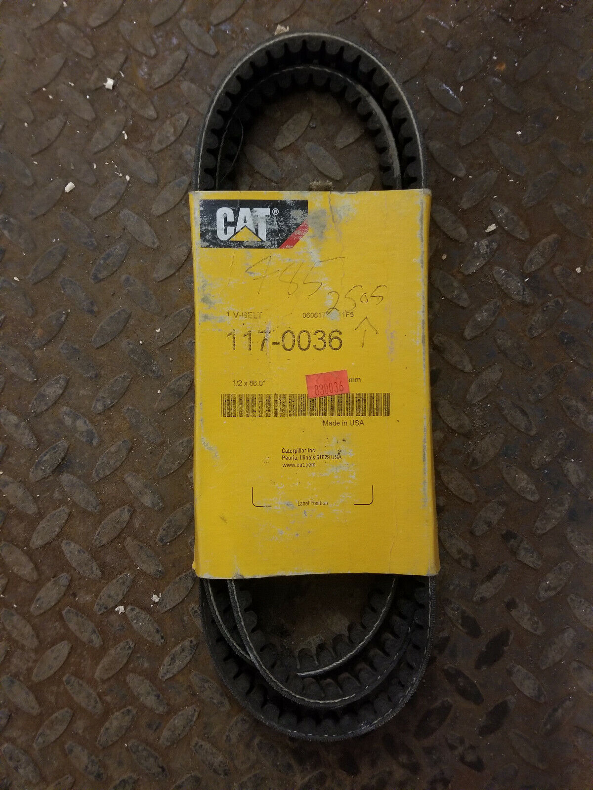 117-0036 CATERPILLAR BELT