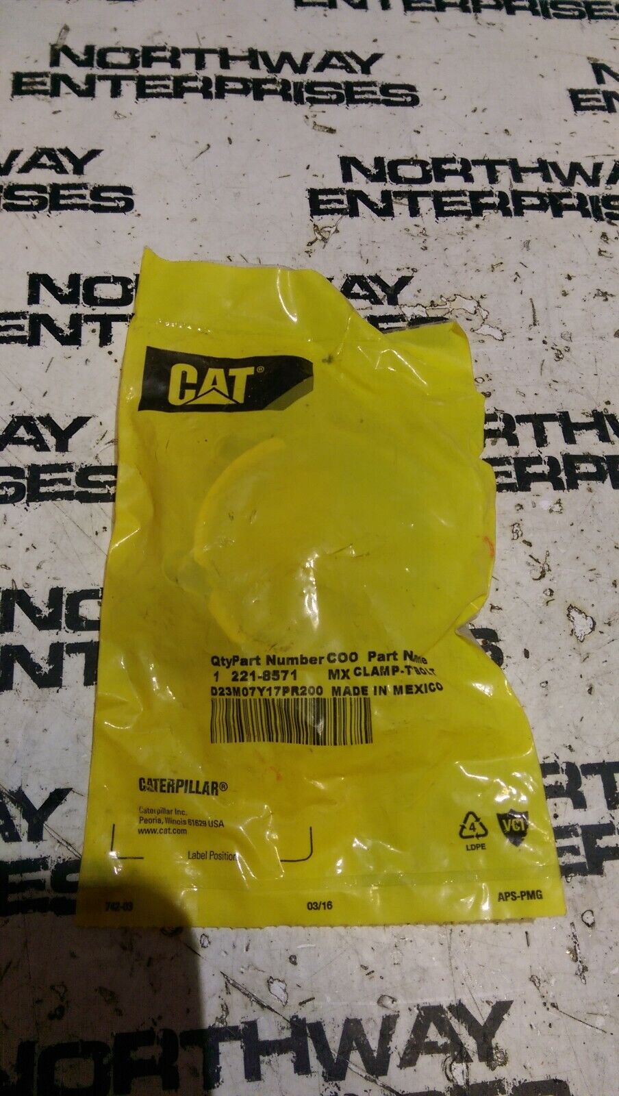 CATERPILLAR 221-8571 2218571