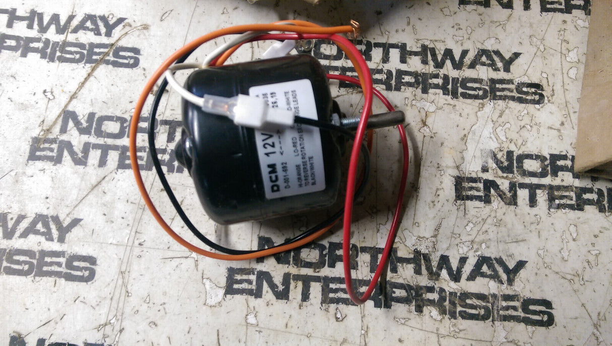 Temro 12V Replacement Cab Heater Motor 7100004